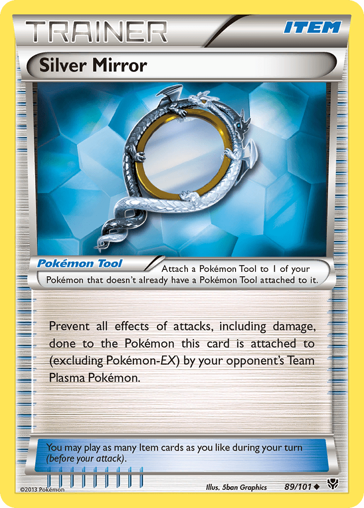 Silver Mirror (89/101) [Black & White: Plasma Blast] Pokemon Single Pokémon  | Multizone: Comics And Games