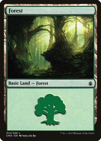 Forest (314) [Commander Anthology] MTG Single Magic: The Gathering  | Multizone: Comics And Games