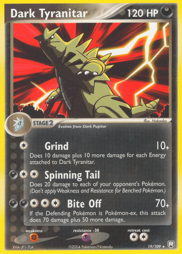 Dark Tyranitar (19/109) [EX: Team Rocket Returns] Pokemon Single Pokémon  | Multizone: Comics And Games