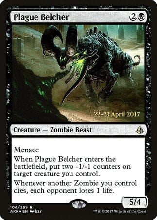 Plague Belcher [Amonkhet Promos] MTG Single Magic: The Gathering  | Multizone: Comics And Games