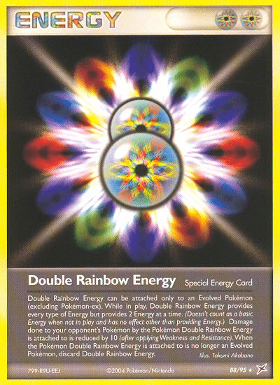 Double Rainbow Energy (88/95) [EX: Team Magma vs Team Aqua] Pokemon Single Pokémon  | Multizone: Comics And Games