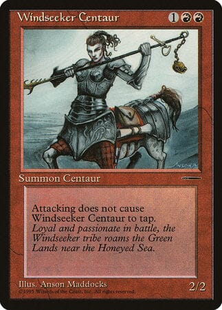 Windseeker Centaur [HarperPrism Book Promos] MTG Single Magic: The Gathering  | Multizone: Comics And Games
