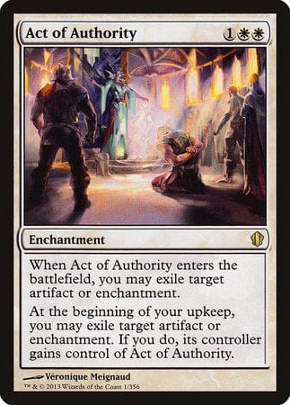 Act of Authority [Commander 2013] MTG Single Magic: The Gathering  | Multizone: Comics And Games