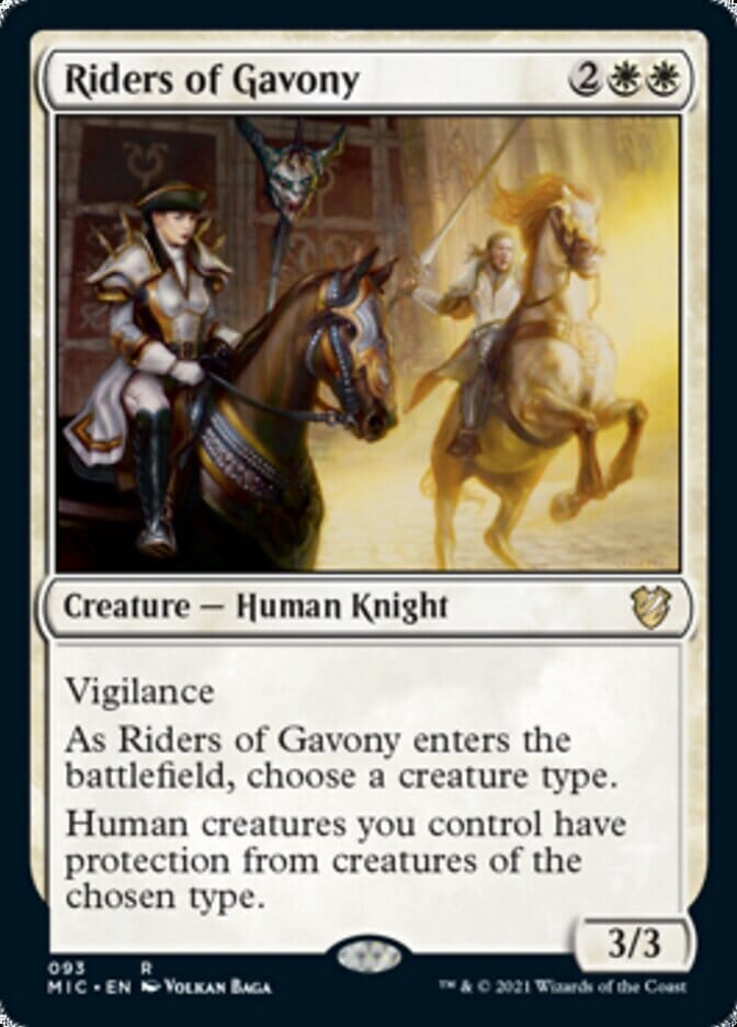 Riders of Gavony [Innistrad: Midnight Hunt Commander] MTG Single Magic: The Gathering  | Multizone: Comics And Games