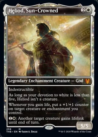 Heliod, Sun-Crowned (Showcase) [Theros Beyond Death] MTG Single Magic: The Gathering  | Multizone: Comics And Games