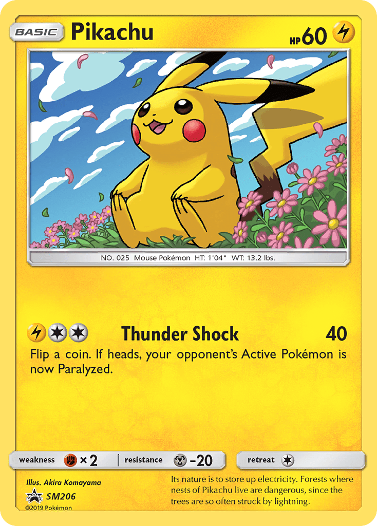 Pikachu (SM206) [Sun & Moon: Black Star Promos] Pokemon Single Pokémon  | Multizone: Comics And Games