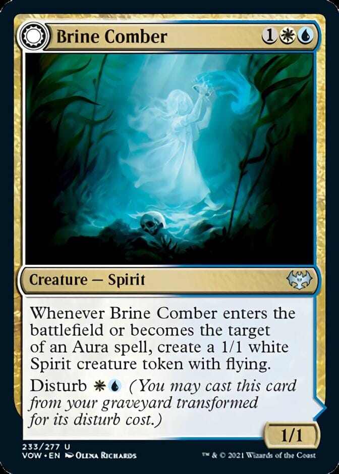 Brine Comber // Brinebound Gift [Innistrad: Crimson Vow] MTG Single Magic: The Gathering  | Multizone: Comics And Games