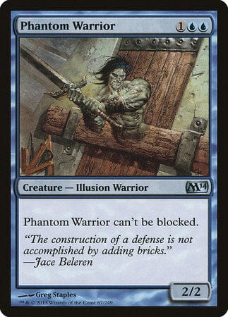 Phantom Warrior [Magic 2014] MTG Single Magic: The Gathering  | Multizone: Comics And Games