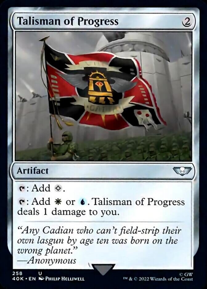 Talisman of Progress [Universes Beyond: Warhammer 40,000] MTG Single Magic: The Gathering  | Multizone: Comics And Games