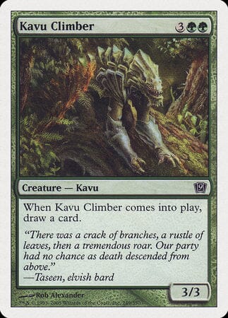 Kavu Climber [Ninth Edition] MTG Single Magic: The Gathering  | Multizone: Comics And Games