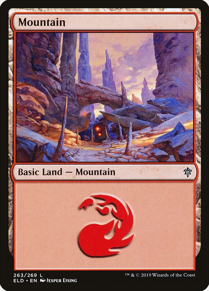 Mountain (263) [Throne of Eldraine] MTG Single Magic: The Gathering  | Multizone: Comics And Games