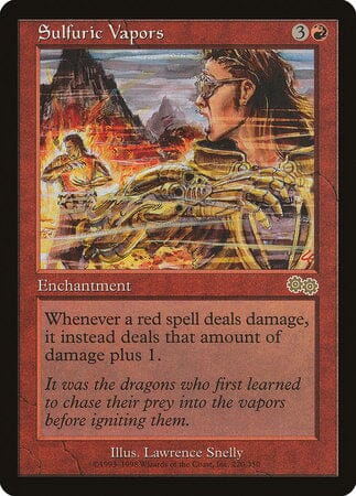 Sulfuric Vapors [Urza's Saga] MTG Single Magic: The Gathering  | Multizone: Comics And Games