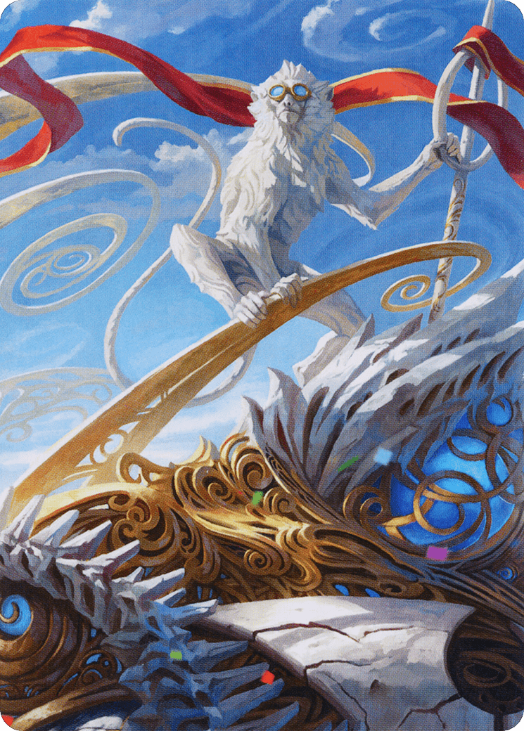 Ragavan, Nimble Pilferer Art Card [March of the Machine Art Series] MTG Single Magic: The Gathering  | Multizone: Comics And Games