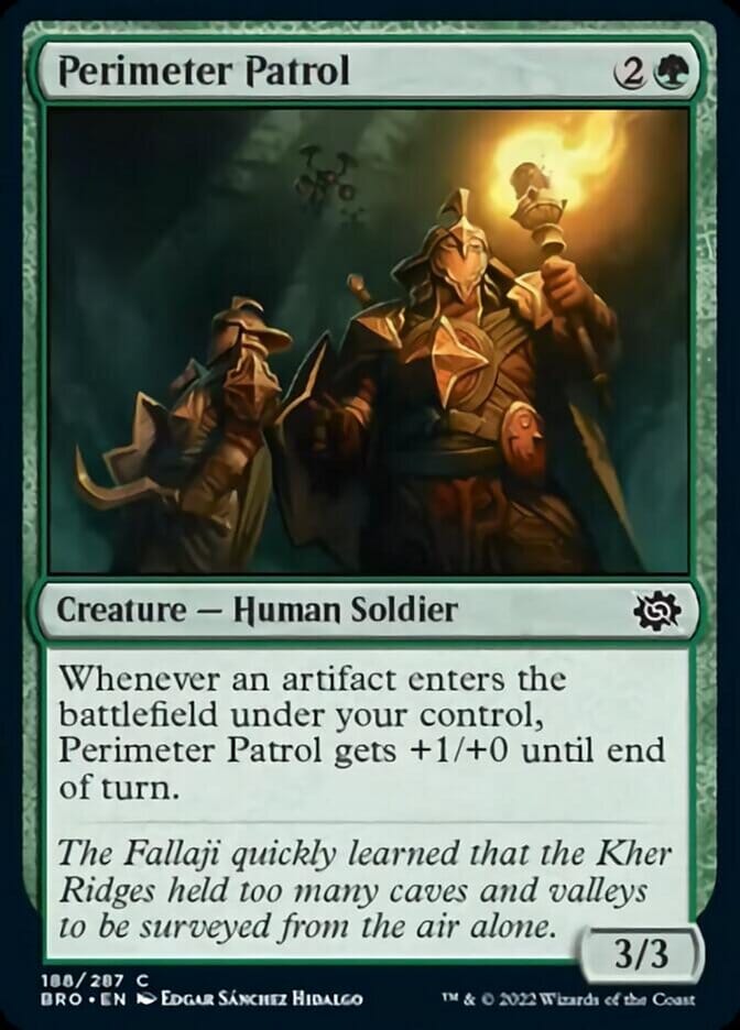 Perimeter Patrol [The Brothers' War] MTG Single Magic: The Gathering  | Multizone: Comics And Games