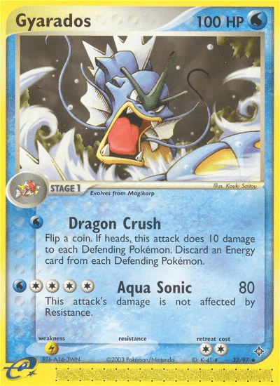 Gyarados (32/97) [EX: Dragon] Pokemon Single Pokémon  | Multizone: Comics And Games