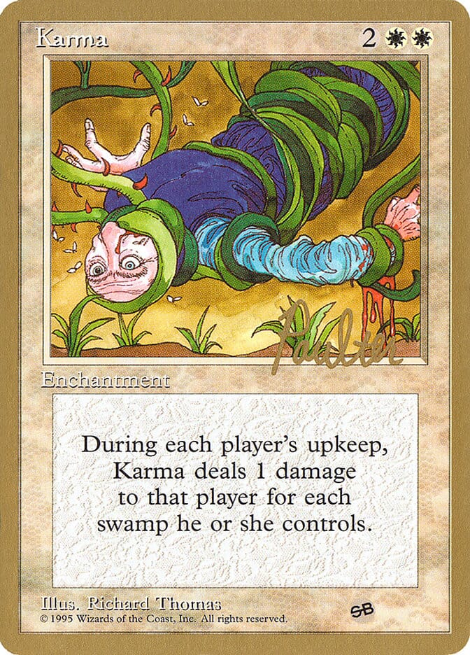 Karma (Preston Poulter) (SB) [Pro Tour Collector Set] MTG Single Magic: The Gathering  | Multizone: Comics And Games