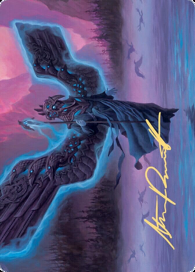 Mistwalker Art Card [Kaldheim: Art Series] MTG Single Magic: The Gathering  | Multizone: Comics And Games