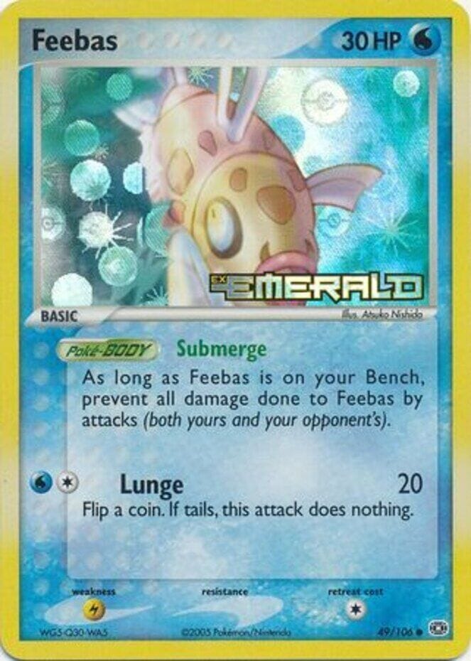 Feebas (49/106) (Stamped) [EX: Emerald] Pokemon Single Pokémon  | Multizone: Comics And Games