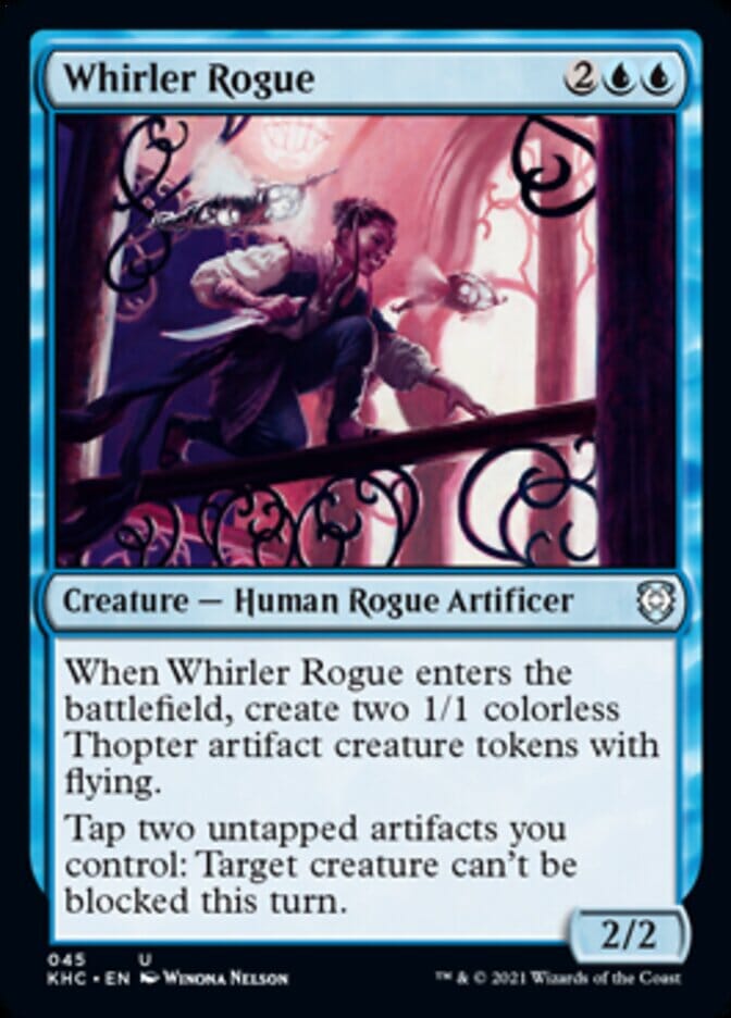 Whirler Rogue [Kaldheim Commander] MTG Single Magic: The Gathering  | Multizone: Comics And Games