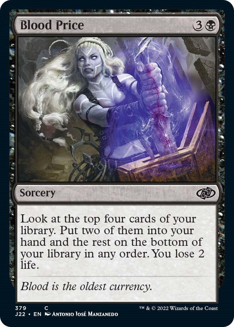 Blood Price [Jumpstart 2022] MTG Single Magic: The Gathering  | Multizone: Comics And Games