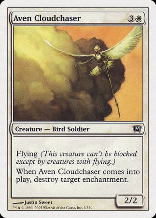 Aven Cloudchaser [Ninth Edition] MTG Single Magic: The Gathering  | Multizone: Comics And Games