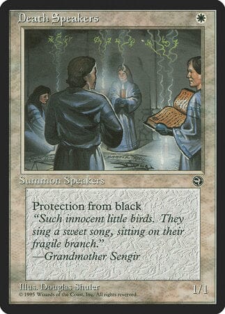 Death Speakers [Homelands] MTG Single Magic: The Gathering  | Multizone: Comics And Games