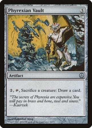 Phyrexian Vault [Duel Decks: Phyrexia vs. the Coalition] MTG Single Magic: The Gathering  | Multizone: Comics And Games