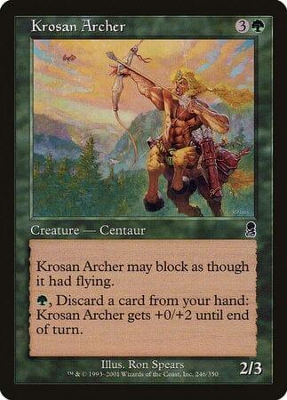 Krosan Archer [Odyssey] MTG Single Magic: The Gathering  | Multizone: Comics And Games