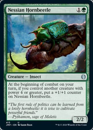Nessian Hornbeetle [Jumpstart] MTG Single Magic: The Gathering  | Multizone: Comics And Games