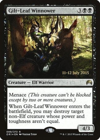 Gilt-Leaf Winnower [Magic Origins Promos] MTG Single Magic: The Gathering  | Multizone: Comics And Games