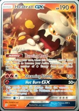 Heatran GX (25/236) (Fire Box - Kaya Lichtleitner) [World Championships 2019] Pokemon Single Pokémon  | Multizone: Comics And Games