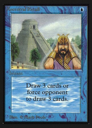 Ancestral Recall (IE) [Intl. Collectors’ Edition] MTG Single Magic: The Gathering  | Multizone: Comics And Games