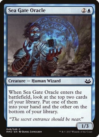 Sea Gate Oracle [Modern Masters 2017] MTG Single Magic: The Gathering  | Multizone: Comics And Games