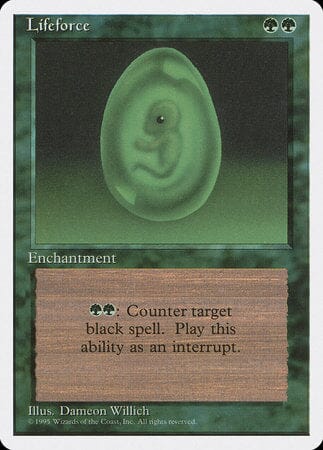 Lifeforce [Fourth Edition] MTG Single Magic: The Gathering  | Multizone: Comics And Games