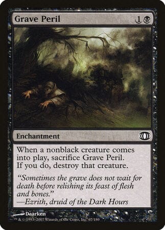 Grave Peril [Future Sight] MTG Single Magic: The Gathering  | Multizone: Comics And Games