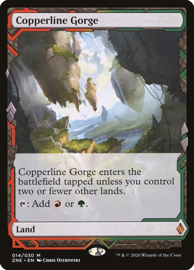 Copperline Gorge [Zendikar Rising Expeditions] MTG Single Magic: The Gathering  | Multizone: Comics And Games