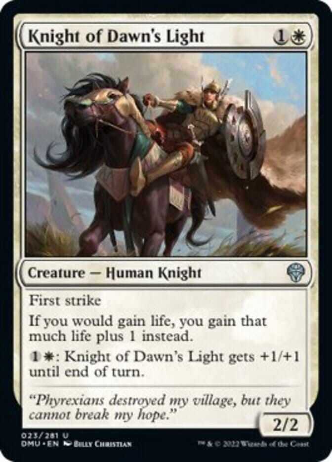 Knight of Dawn's Light [Dominaria United] MTG Single Magic: The Gathering  | Multizone: Comics And Games