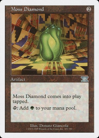 Moss Diamond [Classic Sixth Edition] MTG Single Magic: The Gathering  | Multizone: Comics And Games