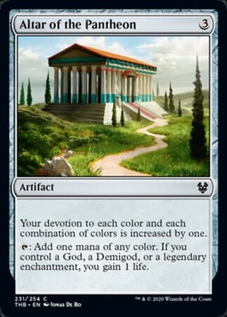 Altar of the Pantheon [Theros Beyond Death] MTG Single Magic: The Gathering  | Multizone: Comics And Games