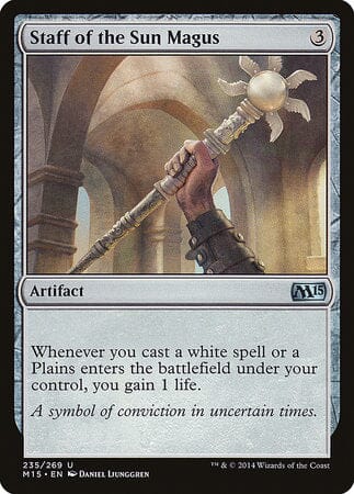 Staff of the Sun Magus [Magic 2015] MTG Single Magic: The Gathering  | Multizone: Comics And Games