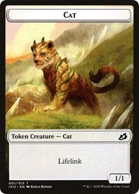 Cat // Human Soldier (004) Double-sided Token [Ikoria: Lair of Behemoths Tokens] MTG Single Magic: The Gathering  | Multizone: Comics And Games