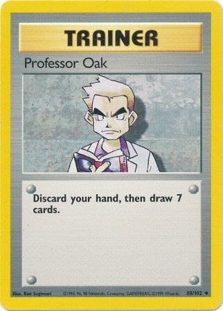 Professor Oak (88/102) [Base Set Unlimited] Pokemon Single Pokémon  | Multizone: Comics And Games