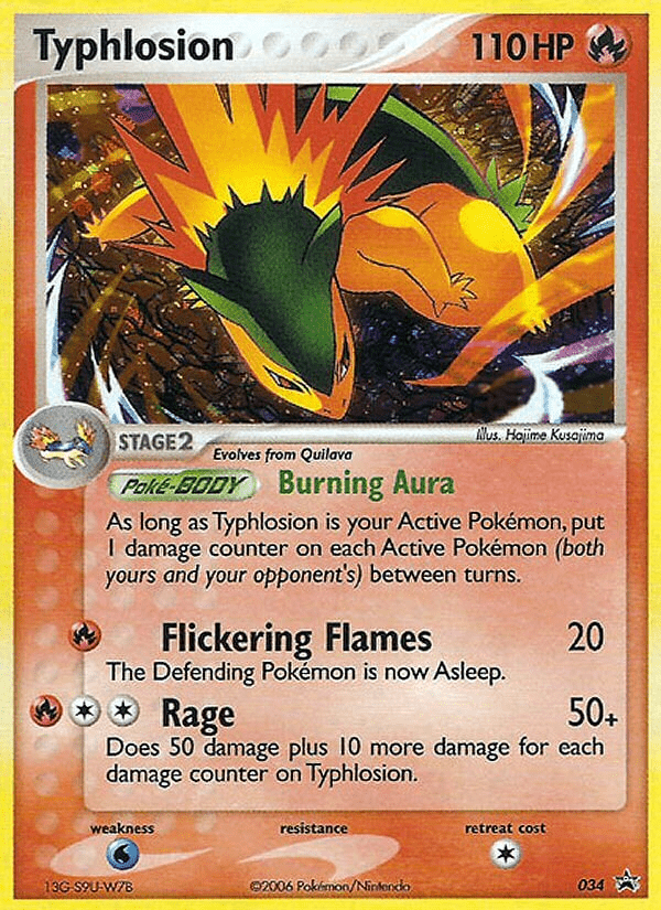 Typhlosion (034) [Nintendo: Black Star Promos] Pokemon Single Pokémon  | Multizone: Comics And Games