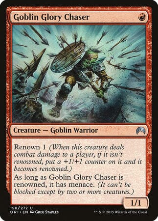 Goblin Glory Chaser [Magic Origins] MTG Single Magic: The Gathering  | Multizone: Comics And Games