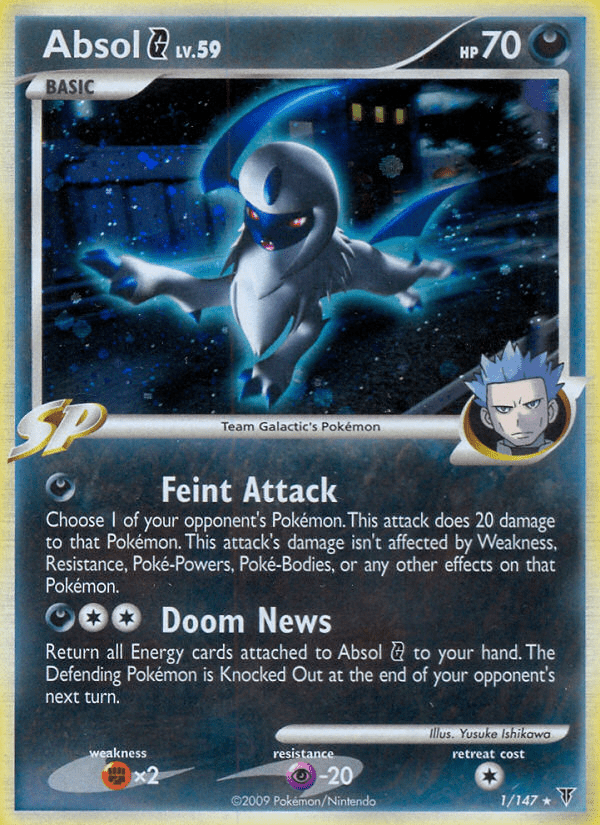 Absol G (1/147) [Platinum: Supreme Victors] Pokemon Single Pokémon  | Multizone: Comics And Games