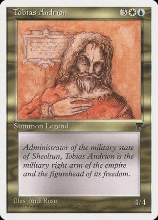 Tobias Andrion [Chronicles] MTG Single Magic: The Gathering  | Multizone: Comics And Games