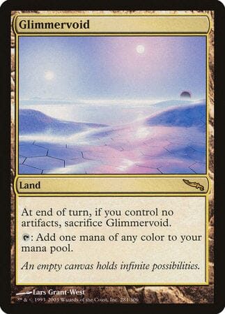 Glimmervoid [Mirrodin] MTG Single Magic: The Gathering  | Multizone: Comics And Games