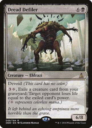 Dread Defiler [Oath of the Gatewatch] MTG Single Magic: The Gathering  | Multizone: Comics And Games