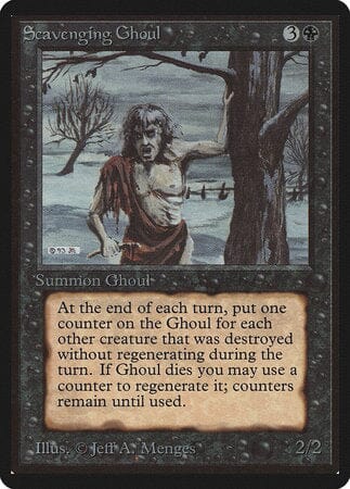 Scavenging Ghoul [Limited Edition Beta] MTG Single Magic: The Gathering  | Multizone: Comics And Games