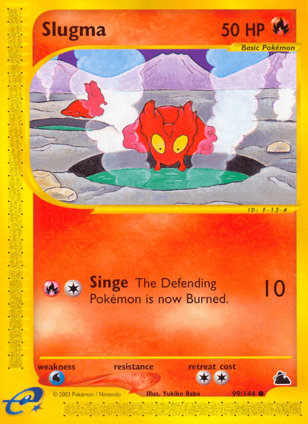 Slugma (99/144) [Skyridge] Pokemon Single Pokémon  | Multizone: Comics And Games